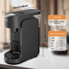 1450W Capsule Coffee maker 20Bar Extraction French drip ter Capsule Tray DG Nespresso kcup espresso powder compatible coffee cup 119mm / 143mm / 175mm